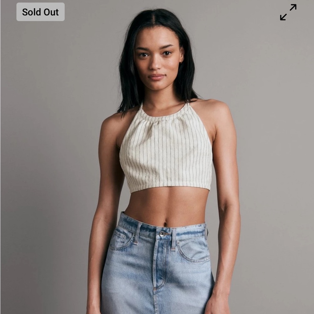 NWT Rag & Bone Natural Stripe Zoe Top Sz M